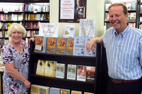 Photo of Judith Cutler and Edward Marston